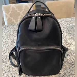 Small black backpack